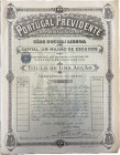 Portugal - Portugal Previdente Company de Seguros 1915.
Title of one stock. Signed and stamped. XF