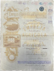 Portugal - Empreza Agricola do Principe SARL 1901. Title of 
100 stocks. Signed and stamped. Good XF
