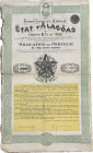 Brazil - Estados Unidos do Brasil 1906. Title of one obligation of 500 Francs. Loan of 5%. About XF
