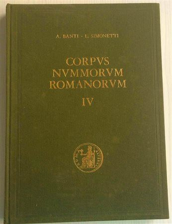 BANTI A. - SIMONETTI L. - Corpus Nummorum Romanorum, Vol . IV. Augusto. Prospett...