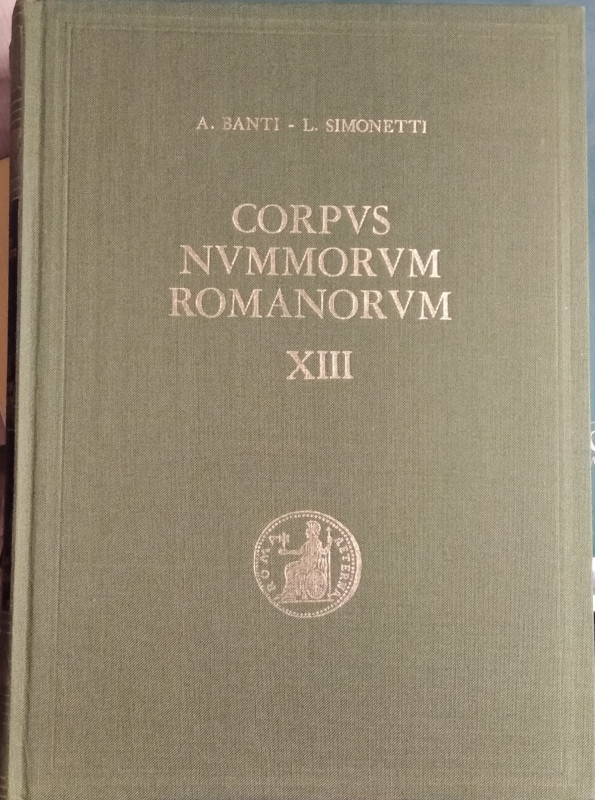 BANTI A. - SIMONETTI L. - Corpus Nummorum Romanorum, Vol . XIII. Da Caligola a C...