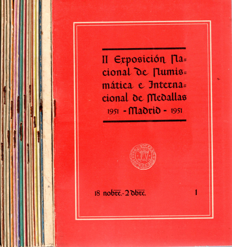 AA.-VV. - II Exposicion Nacional de Numismatica e Internacional de Medallas 1951...