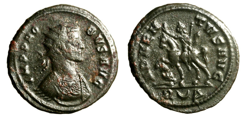 PROBO (276-282) Antoniniano per Roma. Busto rad. a ds. R/ Imperatore a cavallo v...