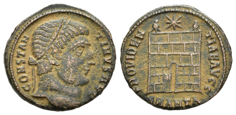 COSTANTINO I (307-337). Antiochia. Nummus. 326-327 circa. AE (3,40 g). D/ CONSTA...