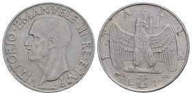 Regno d'Italia. Vittorio Emanuele III (1900-1943). 1 lira 1943 "Impero". Gig. 159. R. qSPL