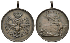 Medaglie Italiane – Regno D’Italia- Vittorio Emanuele III (1900-1945) – Tiro A Segno. Medaglia, portativa con appiccagnolo, di tipo premiale emessa pe...