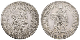 Deutschland bis 1800 Salzburg Erzbistum
 Taler, 1696, Johann Ernst Graf von Thun und Hohenstein, Zöttl 2169, Fassungsspuren, ss.