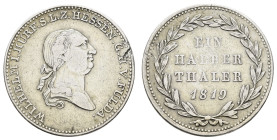 Deutschland 1800-1871 Hessen-Kassel
 1/2 Taler, 1830, Wilhelm I., AKS 6, J. 11, Schrötlingsfehler am Rand, ss