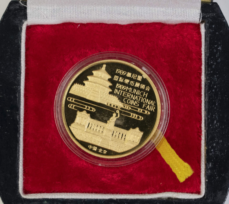 Europa und Übersee China Volksrepublik
 1/2 oz Gold, 1989, International Coin S...