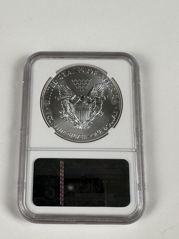 Europa und Übersee USA
 1 Dollar, 2014, Silver Eagle, MS70, Early Releases, Eli...