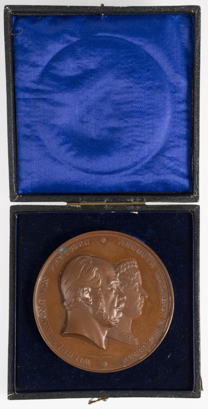 Medaillen Medaillen Deutschland vor 1900
 Preußen, Wilhelm I., Bronzemedaille (...