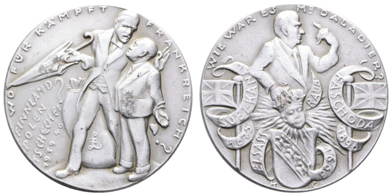 Medaillen Medaillen Karl Goetz
 Zinkmedaille (36,1mm, 18,92g), 1940, von Karl G...