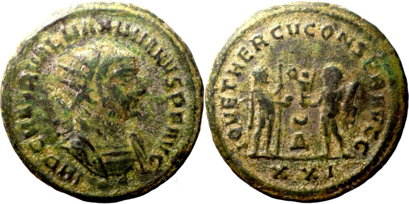 MAXIMIANUS HERCULIUS Aurelianus n.chr 290 Antioch Obverse legend : IMP C M AVR V...