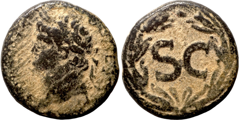 Vespasian (69-79). Seleucis and Pieria, Antioch. AD 73-4. Laureate head l. R/ SC...