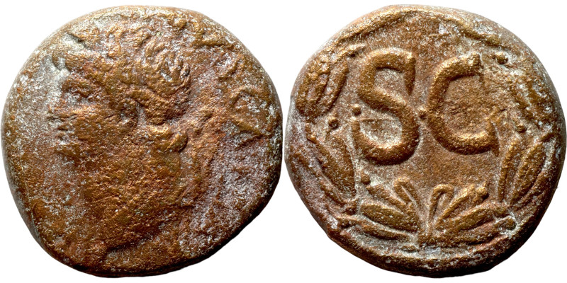 Vespasian (69-79). Seleucis and Pieria, Antioch. AD 73-4. Laureate head l. R/ SC...