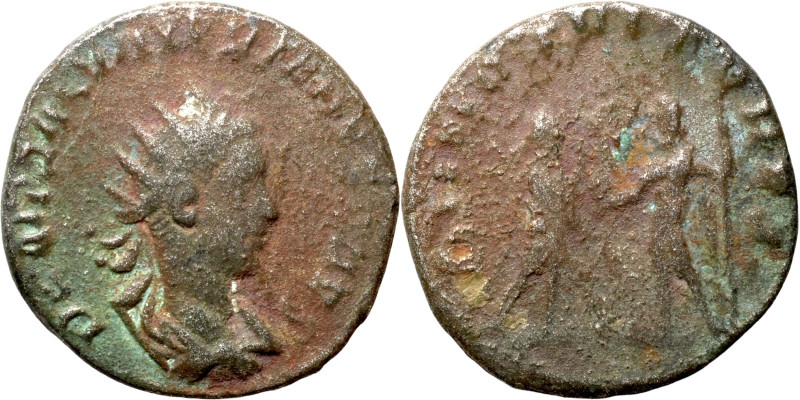 Valerianus, 253-260 n. Chr. AR-Antoninia

19mm 2,66g