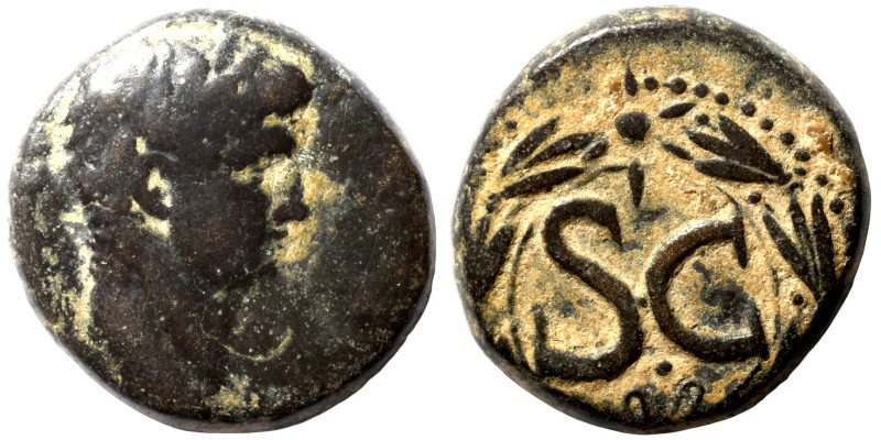 Tiberius AE. Antioch mint, Syria. 31-32 AD.

19mm 8,48g