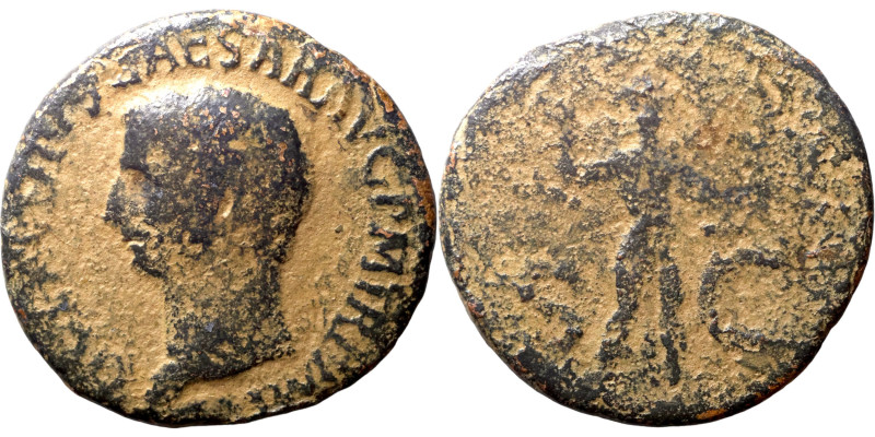 Roman coin

27mm 7,58g

Artificial sand patina