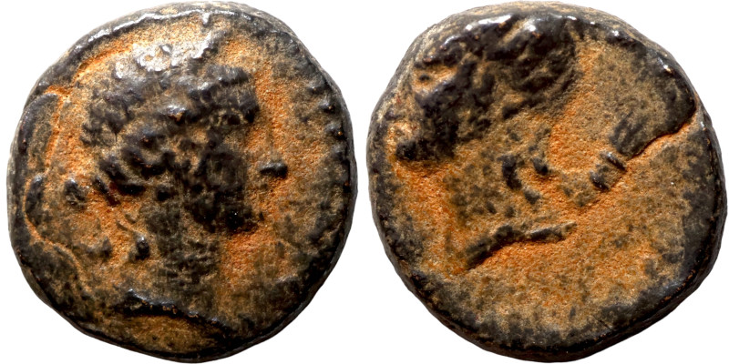 Greek coin 1-4 century Bronze

12mm 1,77g

Artificial sand patina