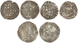 Spanish Monarchy

Ferdinand and Isabella

Lote 3 monedas 1 Real. SEVILLA. (Uno de ellos recortado). A EXAMINAR. AC-416, 440 (2). MBC- a MBC.