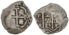 Spanish Monarchy

Charles II

2 Reales. 1689. POTOSÍ. (VR). 6,34 grs. AC-422. MBC.