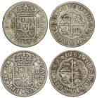 Spanish Monarchy

Charles III

Lote 2 monedas 2 Reales. 1760, 1761. MADRID (2). J.P. A EXAMINAR. AC-608, 609. MBC- a MBC.