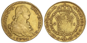 Spanish Monarchy

Charles IV

2 Escudos. 1798. SEVILLA. C.N. 6,69 grs. AC-1434. MBC.