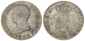 Spanish Monarchy

Joseph Napoleon

4 Reales. 1811. MADRID. A.I. 5,77 grs. AC-15. MBC.