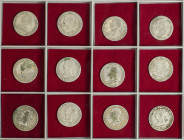 Spanish Monarchy

Joseph Napoleon

Lote 12 monedas 4 Reales. 1810 a 1812. MADRID (10), SEVILLA (2). Varias repetidas. A EXAMINAR. BC a MBC-.