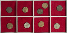 Spanish Monarchy

Ferdinand VII

Lote 9 monedas 1 Maravedí. 1818 A 1833. PAMPLONA. A EXAMINAR. BC+ a MBC.