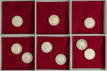 Spanish Monarchy

Elisabeth II

Lote 9 monedas 1 Real (8) y 10 céntimos de Escudo. 1848 a 1865. BARCELONA, MADRID, SEVILLA. A EXAMINAR. MBC a EBC-...