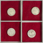 Peseta Period

Alfonso XII

Lote 4 monedas 10 Centavos de Peso. 1881 a 1885. MANILA. (Algunas con oxidaciones y rayitas). BC a MBC.