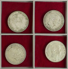 Peseta Period

Alfonso XII

Lote 4 monedas 50 Centavos de Peso. 1881 a 1885. MANILA. MBC- a MBC+.