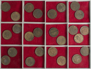 Peseta Period

Alfonso XIII

Lote 25 monedas 2 Céntimos. 1911 (*11). P.C.-V. A EXAMINAR. MBC a EBC+.