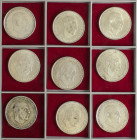 Peseta Period

Estado Español

Lote 35 monedas 100 Pesetas. 1966 (*19-66, 67, 68). A EXAMINAR. MBC+ a EBC+.
