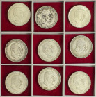 Peseta Period

Estado Español

Lote 50 monedas 100 Pesetas. 1966 (*66, 67, 68). A EXAMINAR. MBC+ a EBC.