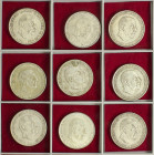 Peseta Period

Estado Español

Lote 100 monedas 100 Pesetas. 1966 (*66, 67, 68). A EXAMINAR. MBC+ a EBC.