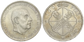 Peseta Period

Estado Español

100 Pesetas. 1966 (*19-69). Palo curvo. EBC+.