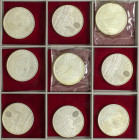 Peseta Period

Juan Carlos I

Lote 83 monedas 2.000 Pesetas. 1995 y 1996. Asamblea FMI, Goya y Presidencia Consejo U.E. Bastantes en sobre precint...