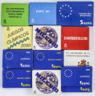 Peseta Period

Juan Carlos I

Lote 18 monedas 1.000 Pesetas a 5 Euro. 1988 a 1999. Incluye Bicentenario Carlos III, Expo´98, Cambio de milenio (2)...