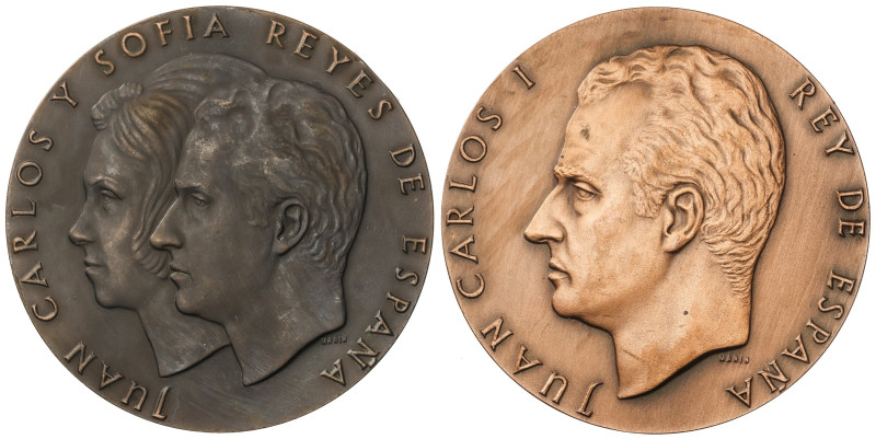 Peseta Period

Juan Carlos I

Lote 2 medallas Proclamación. 22 Noviembre 197...