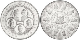 Peseta Period

V Century Discovery of America

10.000 Pesetas. 1990. 168,34 grs. AR. Serie II. Personajes. En estuche original con certificado. HG...