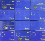 Peseta Period

Ecu Issues

Lote 30 monedas 1 Ecu. 1989 a 1996. AR. Rapto de Europa (15), Madrid Capital europea de la cultura (4), Cervantes-Don Q...