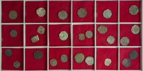 Lots and Collections

Lote 26 monedas. FERNANDO II, FELIPE III, FELIPE IV, CARLOS II. PAMPLONA. A identificar: Lote resto de colección incluye Corna...