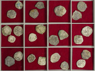 Lots and Collections

Lote 24 monedas macuquinas de 1/2 y 1 Real. MONARQUÍA HISPÁNICA. VARIAS CECAS. Mayoría sin fecha visible. A EXAMINAR. RC a BC....
