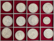 Lots and Collections

Lote 33 monedas. 1870 a 1966. CENTENARIO DE LA PESETA a ESTADO ESPAÑOL. 3 monedas 2 pesetas y 9 monedas 5 Pesetas del centenar...