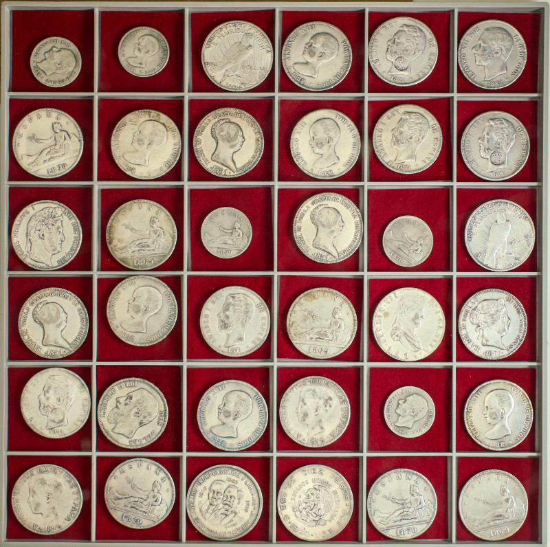 Lots and Collections

Lote centenares de monedas. Siglo XX. AE, Al, AR, CuNi, ...