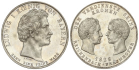 World Coins

German States

Thaler. 1826. LUDWIG I. BAVARIA. 27,91 grs. AR. Reichenbach-Fraunhofer. (Algo limpiada). KM-721. EBC.