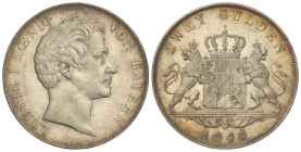 World Coins

German States

2 Gulden. 1848. LUDWIG I. BAVARIA. 21,12 grs. AR. (Golpecitos). Ligera pátina. KM-819. EBC-.