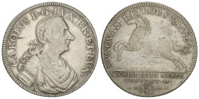 World Coins

German States

2/3 Thaler. 1764. KARL I. BRUNSWICK-WOLFENBUTTEL. 13,73 grs. AR. KM-973.1. MBC-.